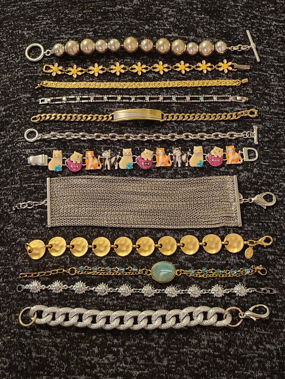 Costume Jewelry Bracelet Lot